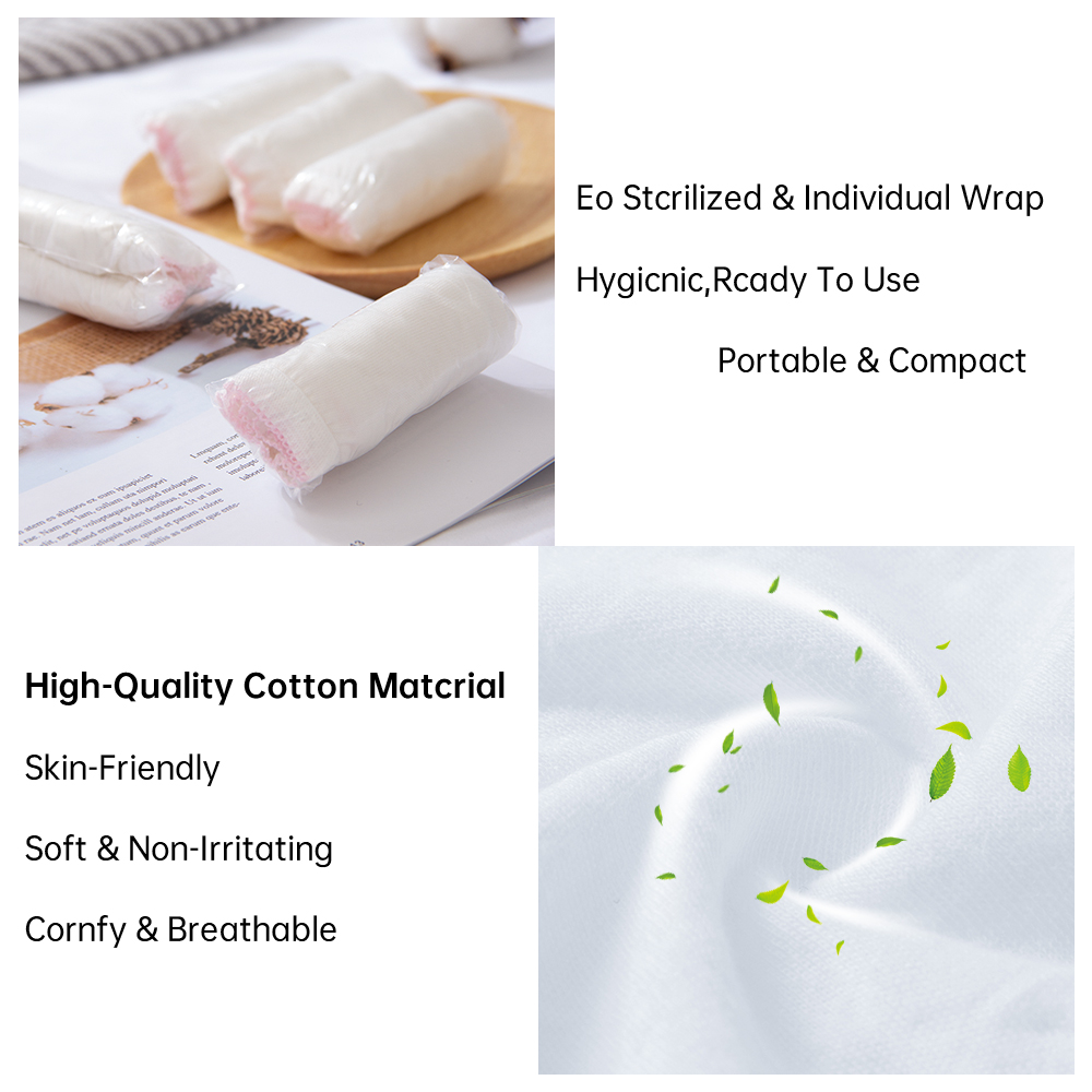 Women's Disposable 100% Cotton Underwear Ladies Briefs Panties Breathable Sustainable Plus Size Bikinis for Travel Hotel Spa Hospital Emergency