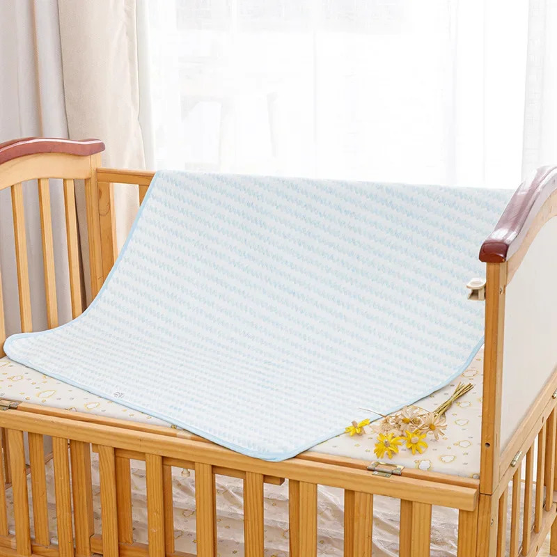 Waterproof Diaper Changing Pad Changing Mat Covers Washable Nappy born Reusable Infant Cotton Urinal Mat Breathable Baby 250515