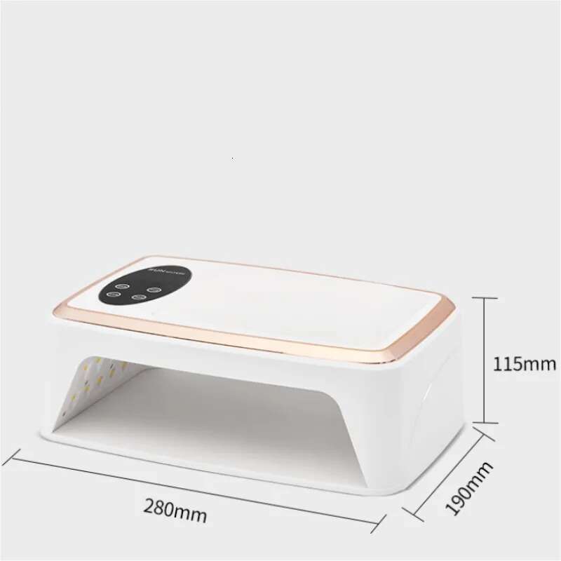 90 LEDS Dryer LED UV Lamp for Curing All Gel Nail Polish Motion Sensing Manicure Pedicure Salon Tool Big Space