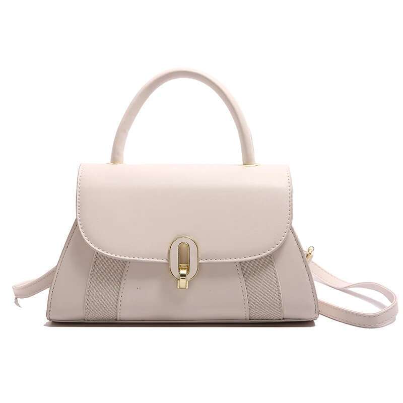 Minimalist Chic Shopper Bag For Women Vintage Leather Crossbody Purse Elegant Designer Tote With Letter