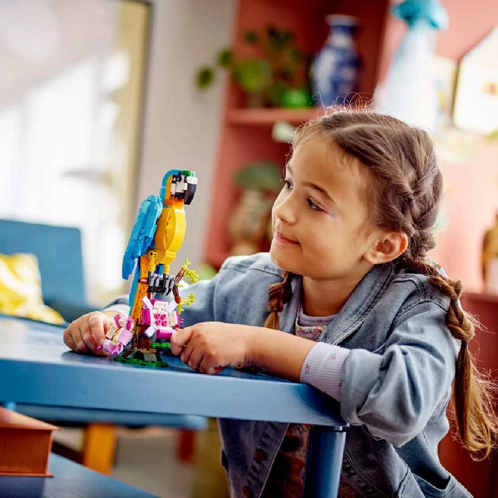 Educational Toys Build Your Own Birds from Interlocking Cubes