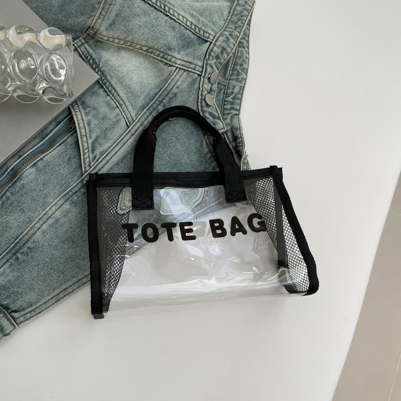 Large Capacity Mesh Bag For Outdoor Fashion Swimming Shopping Storage Luxury Bag Portable Women's 2025 New Free Delivery Designer Bag Spring And 
