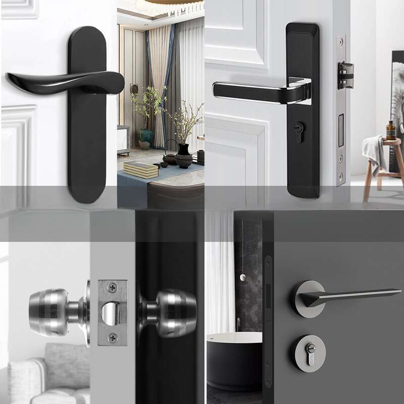 Multifunctional household fingerprint lock indoor door intelligent password lock apartment rental wooden door electronic lock