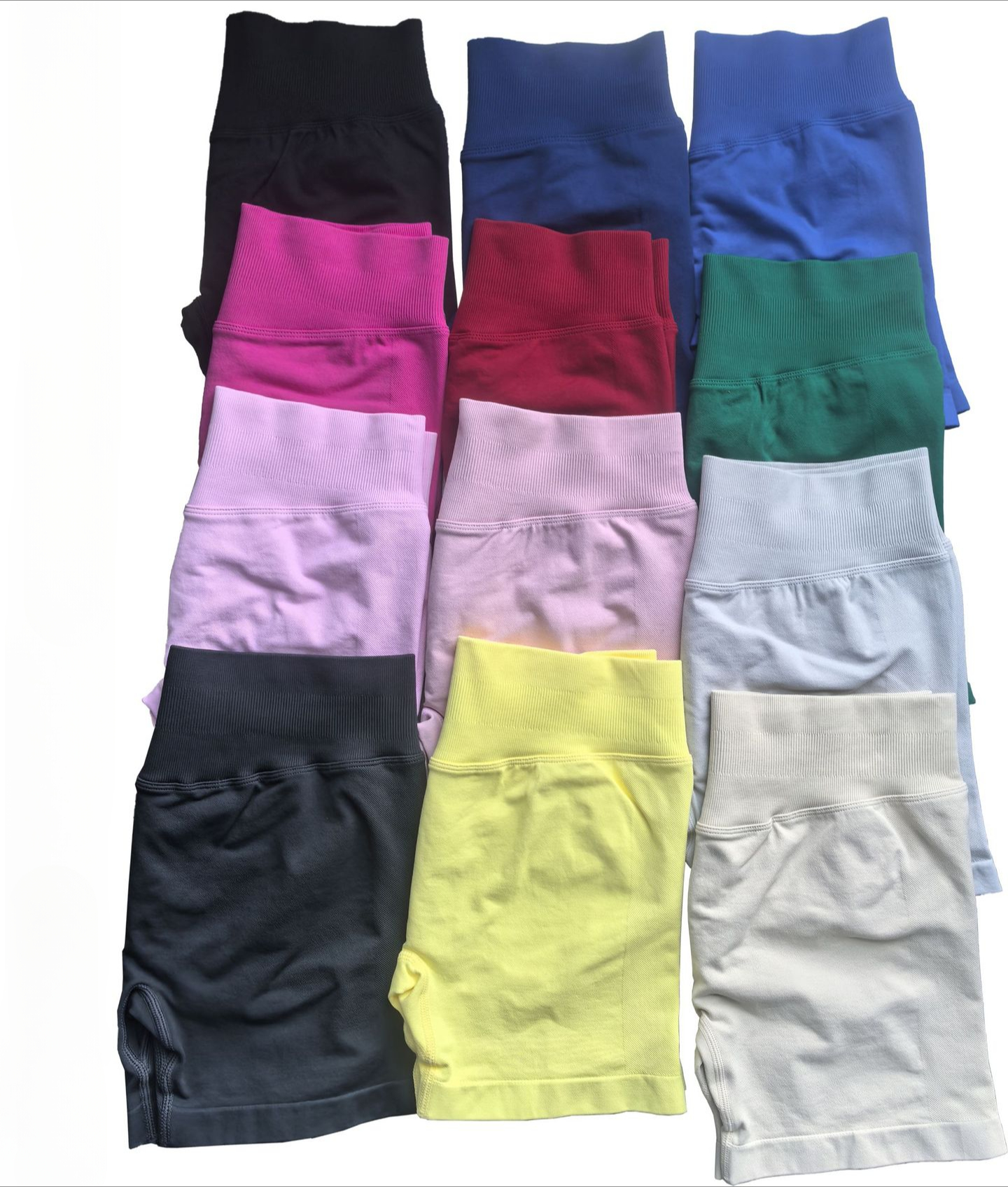 Seamless sports peach hip shorts running tight hip yoga pants fitness three-point pants