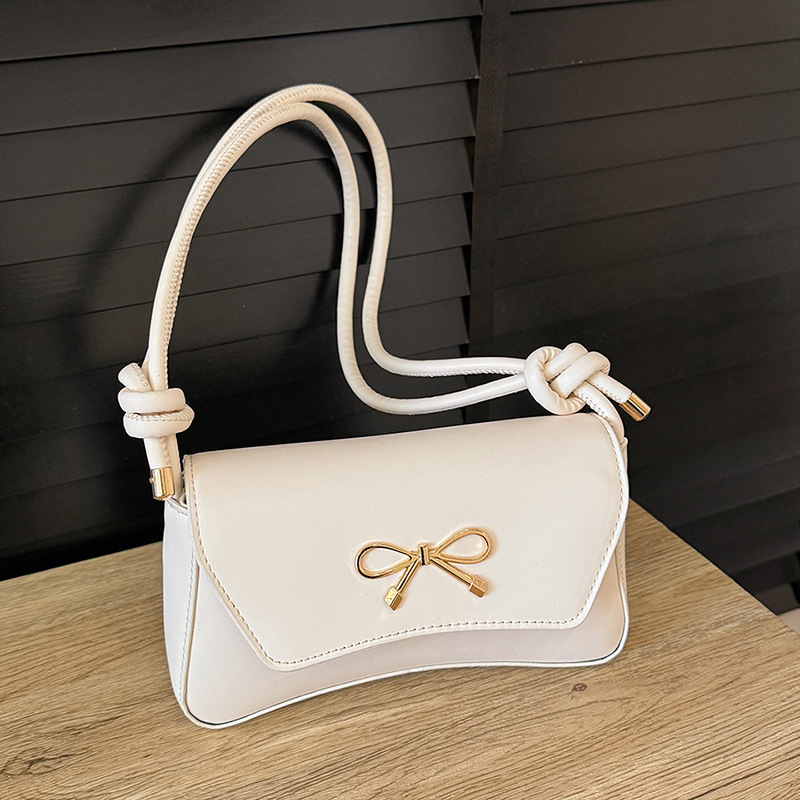 Free Delivery Designer Bag Ladies' Popular Single Shoulder Crossbody This Year 2025 Winter New Item Versatile Ins High Beauty Solid Color Small S