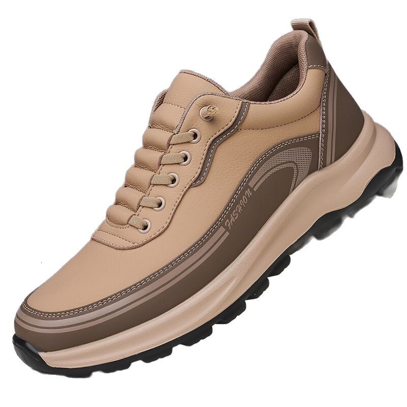 2025 Summer New Leather Lazy One Step Trendy Men's Sports and Leisure Shoes