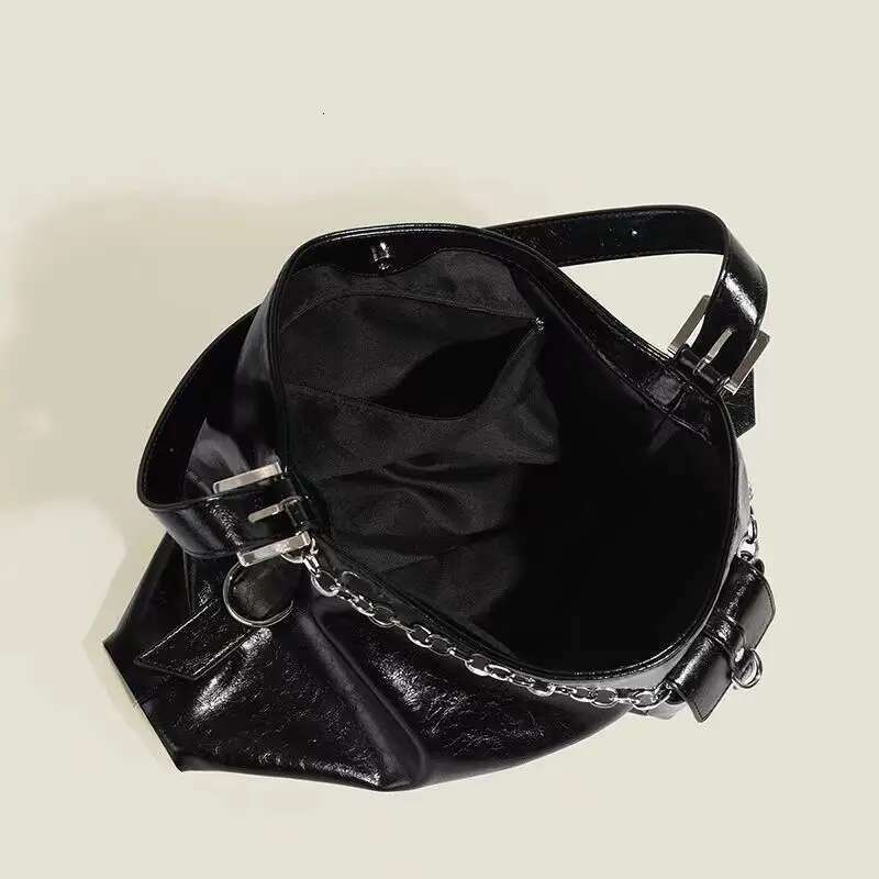 Sier Soft Hobos Shoulder Crossbody Bags For Women Trend Fashion PU Leather Designer Handbags Female Underarm Bag With Purse