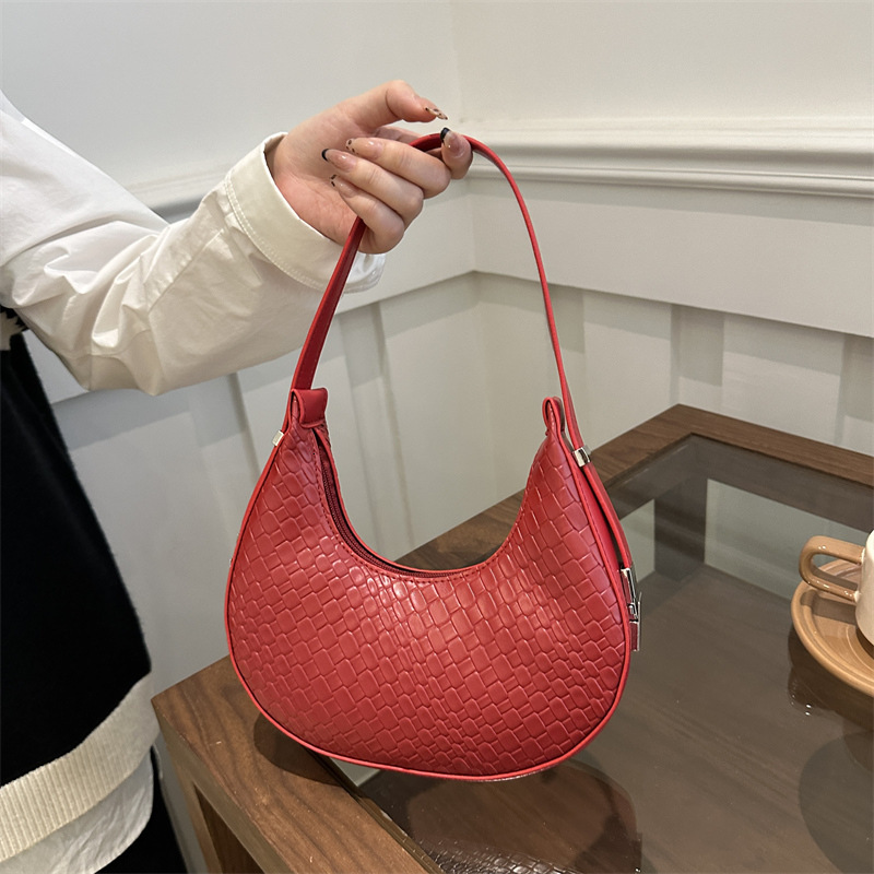 Free Delivery Designer Bag Korean Version Versatile Armpit Small Trend 2025 Winter Shoulder Crossbody Student Dumpling High Beauty Women's Luxury