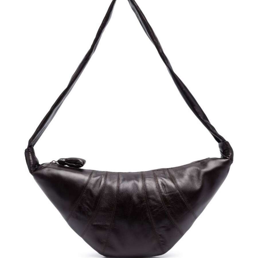 Tote Bag Sheep Skin Upgraded Bull Horn Songbao Top Layer Genuine Leather Shoulder Crossbody Bag KQ