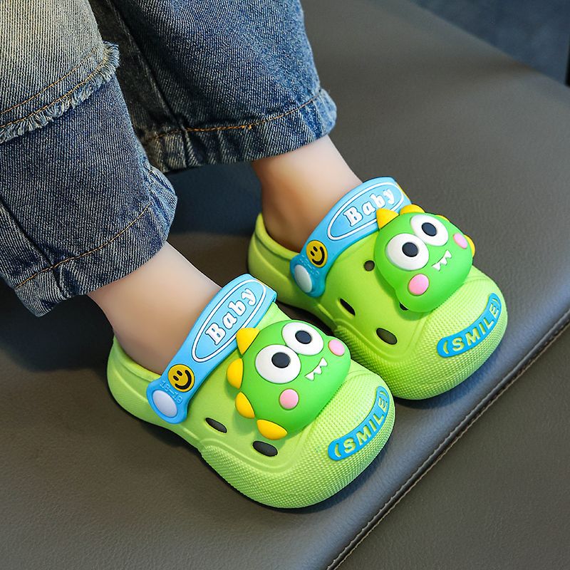 Kids Baby Slippers Cute New Animal Summer Kids Cartoon Sandals Toddler Beach Shoes Kidsnest Girls Boys Cute Slides Children Slippers Sizes 3C-12C K066