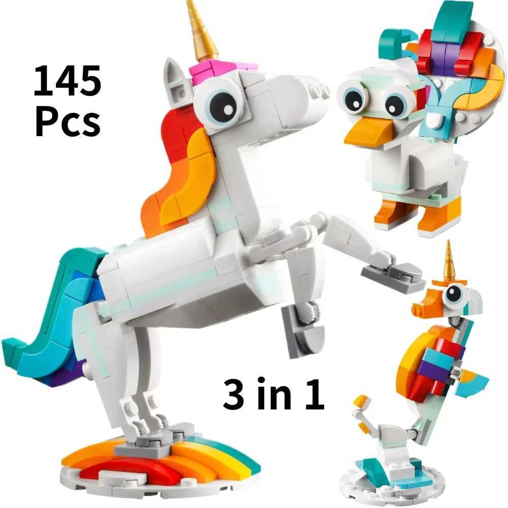 Educational Toys Build Your Own Birds from Interlocking Cubes
