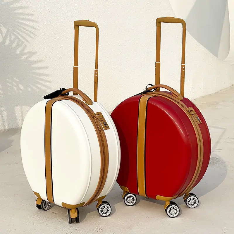 18 inch travel suitcase set carry on small bag with wheels trrolley luggage case female boarding suitcase lightweight luggage 250514