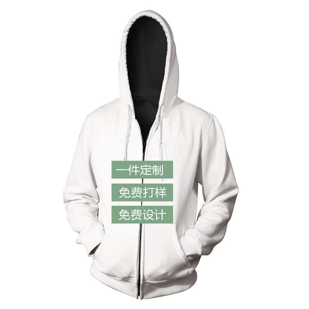 227 autumn 3D digital printed DIY hooded sweatshirt straight trendy 2025 new casual fashion trend clothing