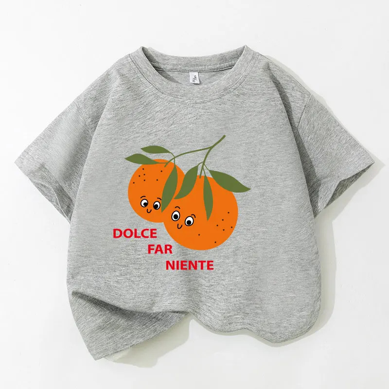 Girls T-shirts Short-sleeve Blouse for Kids Summer Spring Teenager School Tees Cotton Children Outfits Toddler Outerwear 250515
