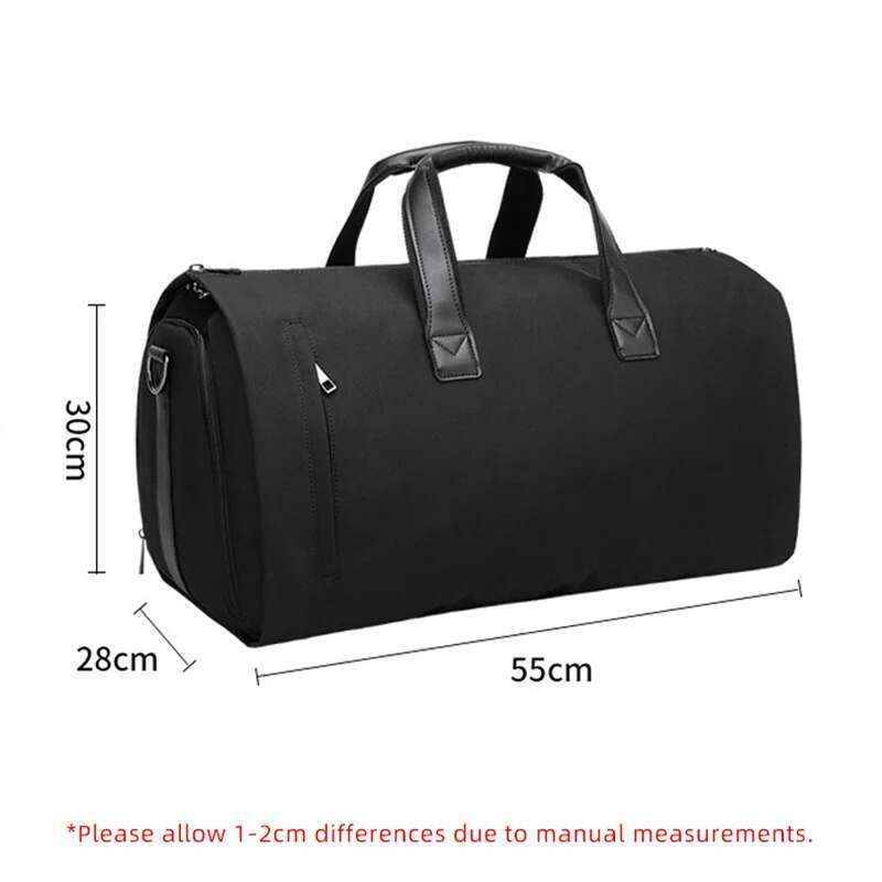 Convertible Garment Bags For Travel Large Capacity Duffel Bag With Shoe Pouch Weekend Business Trip Lage Carry On Tote Xm130