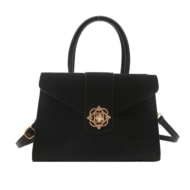 Free Delivery Designer Bag Fashion Lock Handheld Small Square For Women 2025 Light Luxury Versatile Shoulder Simple Commuter Crossbody Bag Luxury Bag