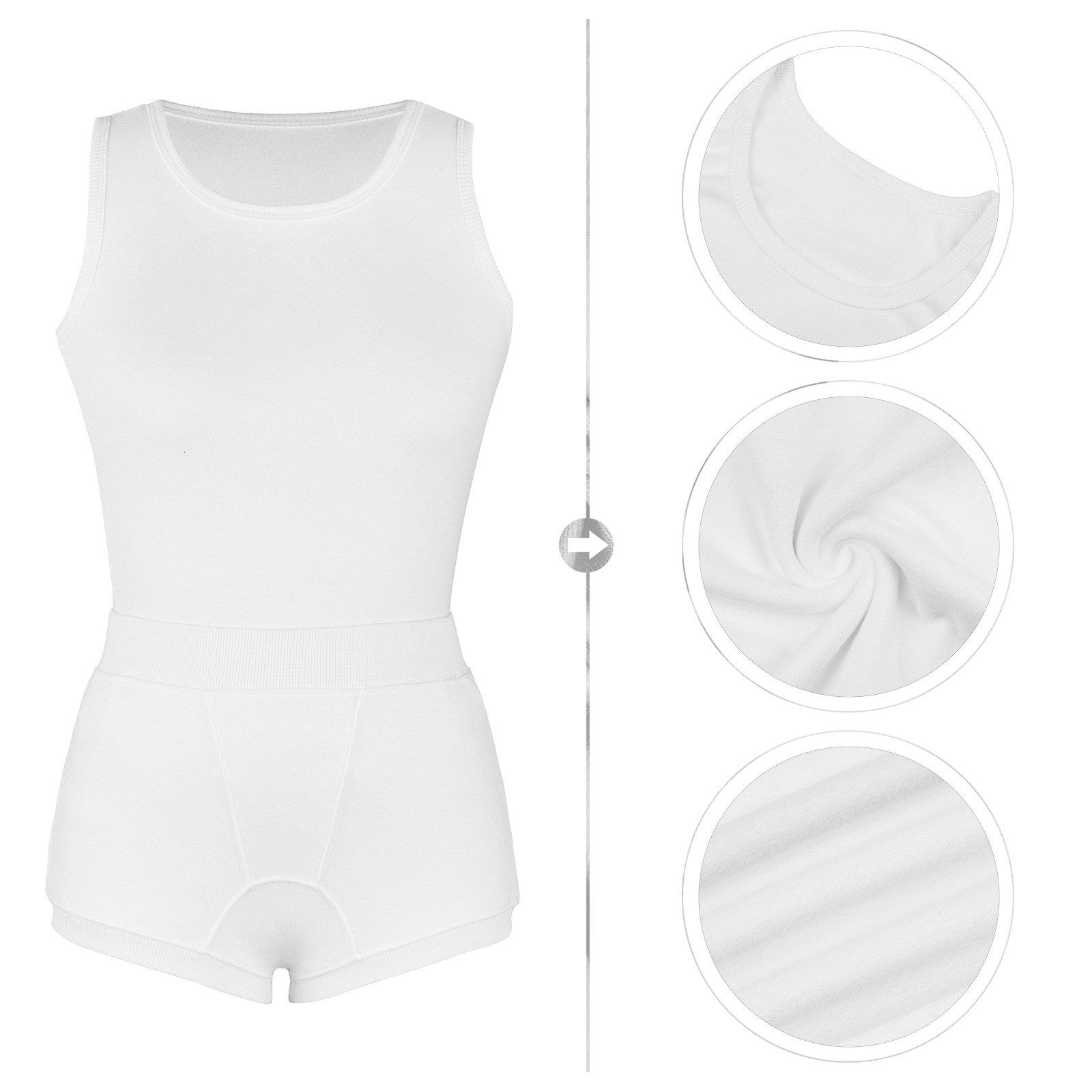 HR23050 Womens Comfortable Casual Cotton Thread Solid Color Two Piece Set