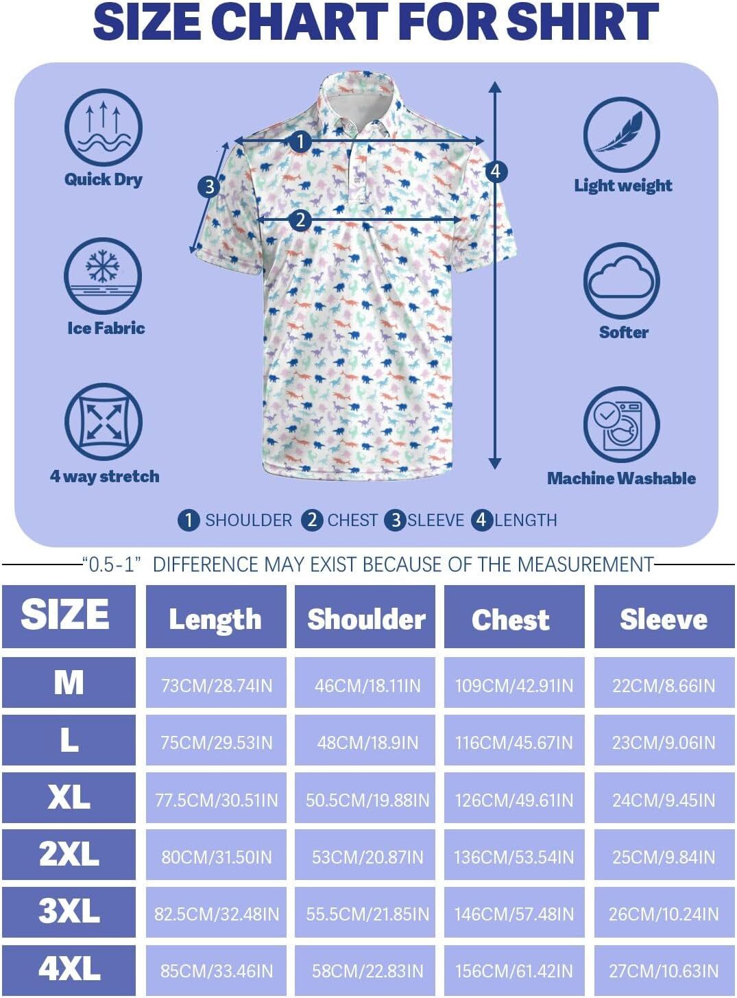 Mens Polo shirt Golf Polos for Men Funny Moisture Wicking Golf Shirts Performance Quick-Dry Polos shirts tshirt Casual tops summer clothes
