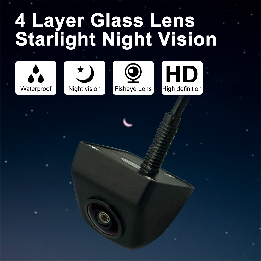 car Backup Camera AHD 1080P Front/rear view camera Night Vision 170 Wide Angle Rear View Camera for SUVs, Trucks, RVs and Pickups