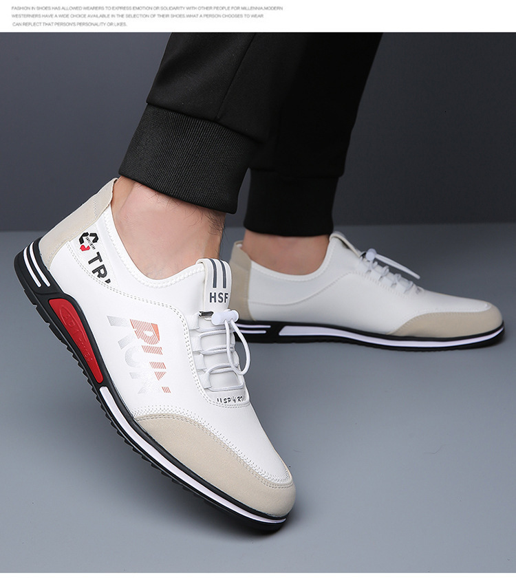 Spring and Autumn Soft soled Breathable 2025 New Style Fashion Sports Versatile Trendy Men's Korean Version Dad Shoes