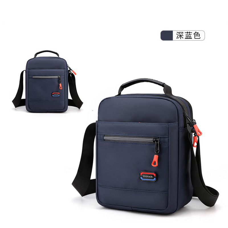 Mens bag trend 2022 winter new simple casual single shoulder crossbody handbag trend mens casual bag 231114
