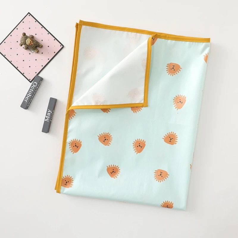 1pc Waterproof Baby Diaper Changing Pad Soft Washable born Urine Pad Changing Pad Liners for Crib Cradles Reusable Diaper Pad 250515