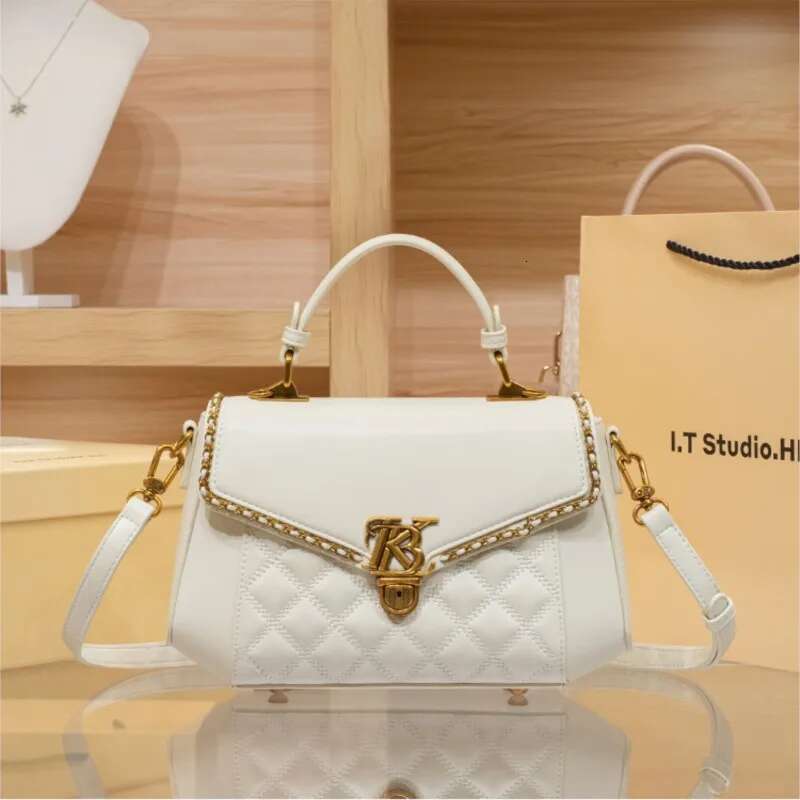Light Brand Women's Handbag 2025 New Autumn And Winter Designer Dia Grid High-End Texture Crossbody Bag