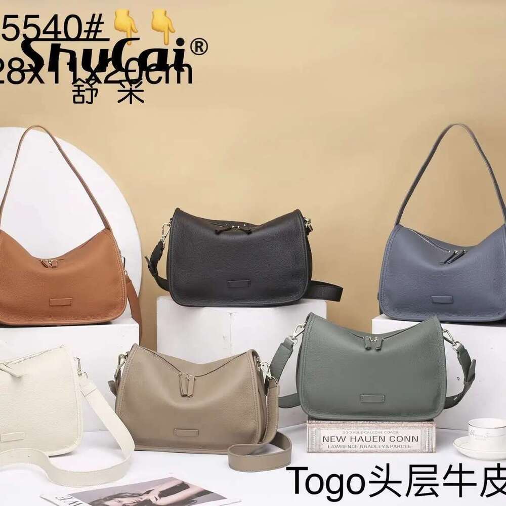 Genuine Ladies Pillow Fashion Large Capacity Single Shoulder Crossbody Soft Leather Designer Bag Handbags