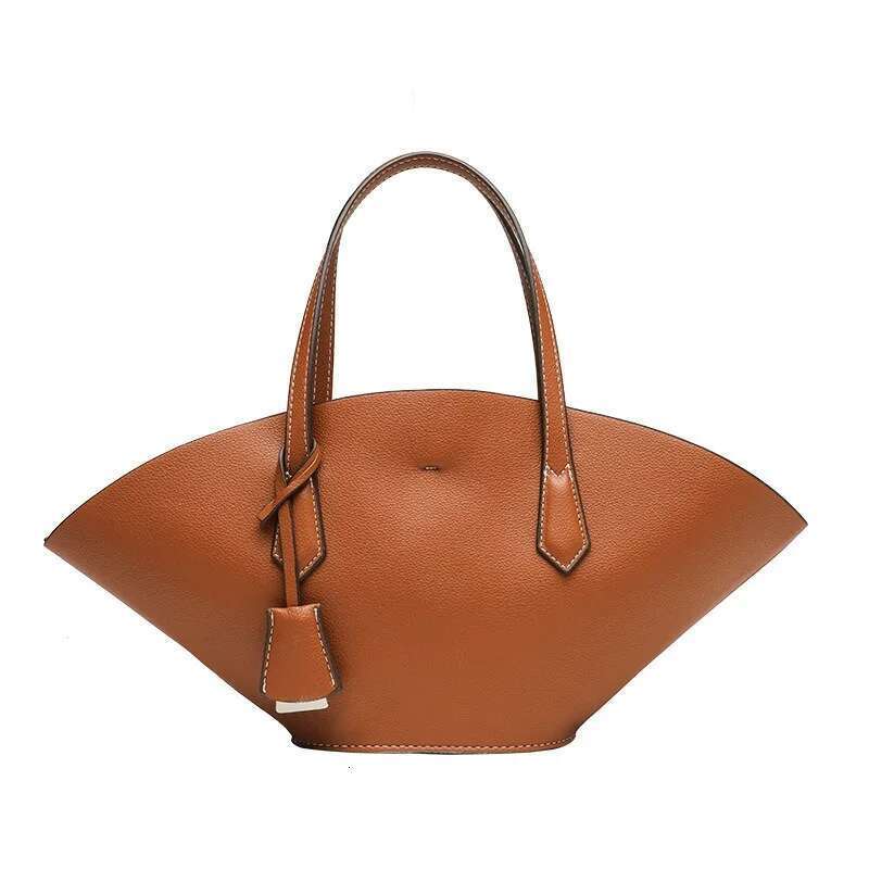New Product: Dark Brown Yellow Commuter Handheld One Shoulder Diagonal Cross Tote Bag