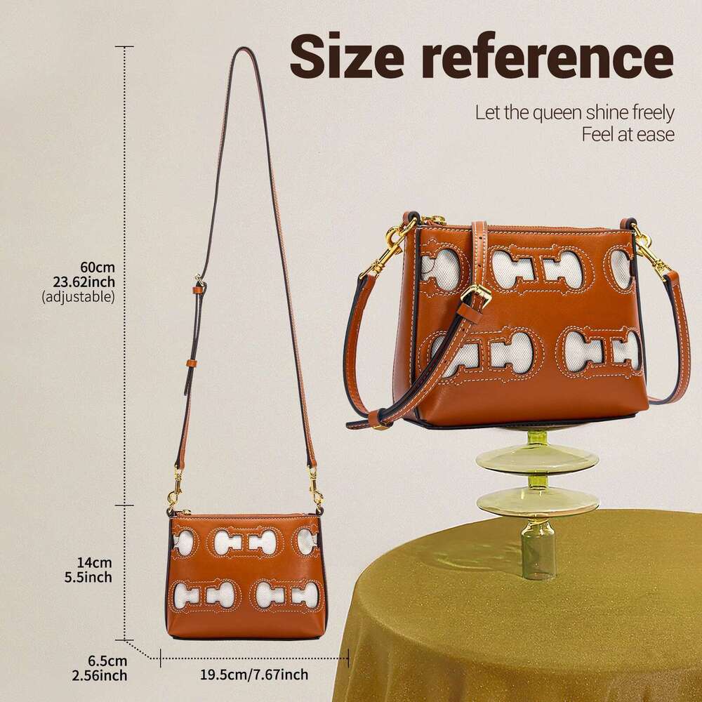 Classic Fashion Bucket Large Capacity New Party Hollow Design Women's Shoulder Bag