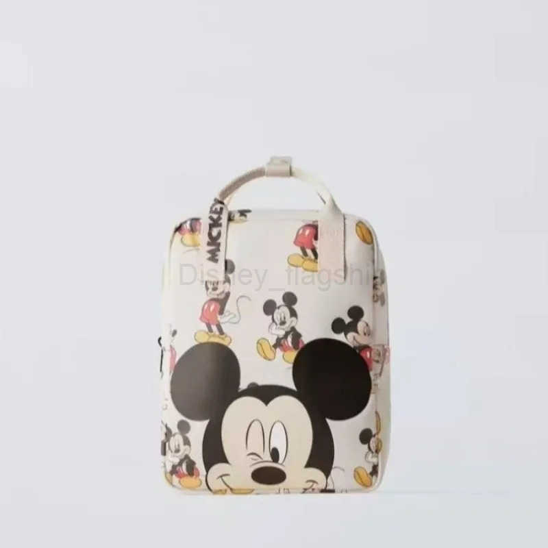 Disney 2025 New Mickey Mouse Cartoon Cute Childrens School Bag Fashionable Lightweight Kindergarten BagXJ250515