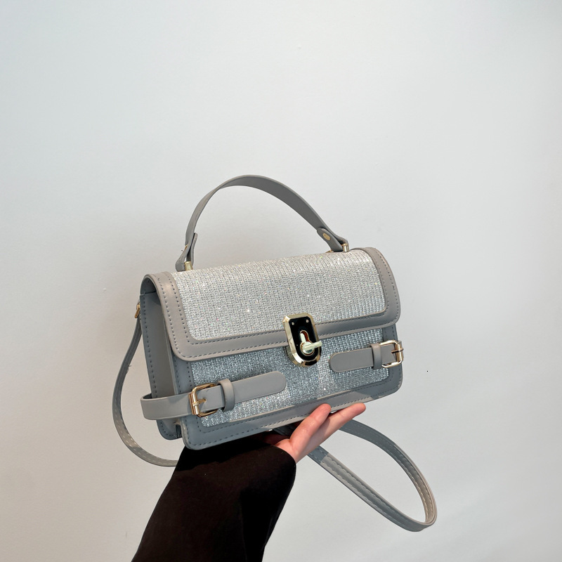 2025 Spring/summer New Women's Popular Versatile Instagram Crossbody Fashion Single Shoulder Small Square Bag With New Free Delivery Designer Lux