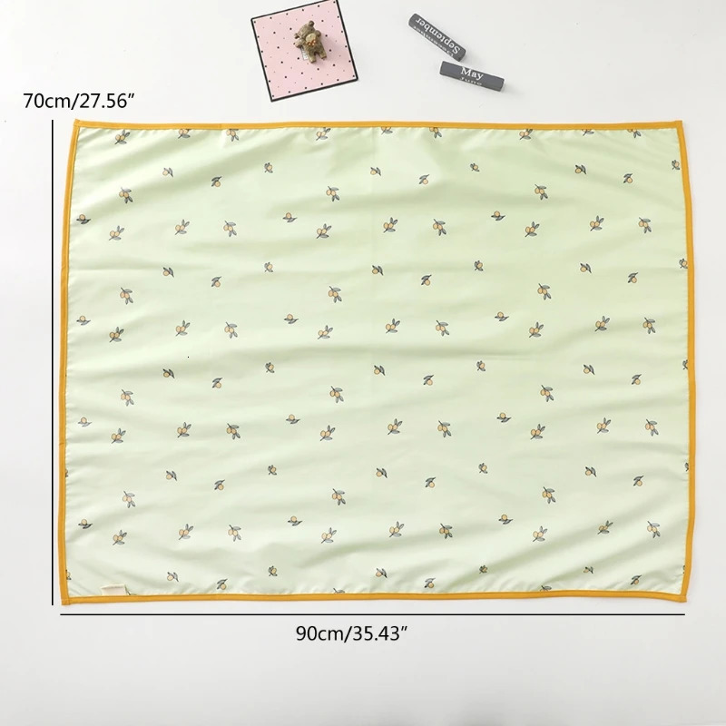 1pc Waterproof Baby Diaper Changing Pad Soft Washable born Urine Pad Changing Pad Liners for Crib Cradles Reusable Diaper Pad 250515