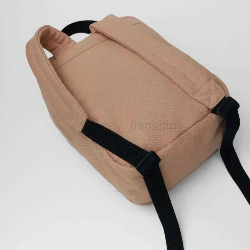 Disney 2025 New Disneys New Minnie Mouse Canvas Childrens Bag Baby Backpack Lightweight Kindergarten BackpackXJ250515