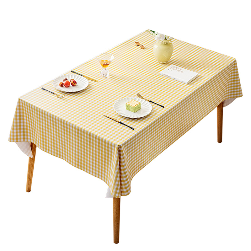 B403 waterproof tablecloth, oil-proof and wash-free new pvc table mat decorative table cloth home internet celebrity ins style coffee table cloth