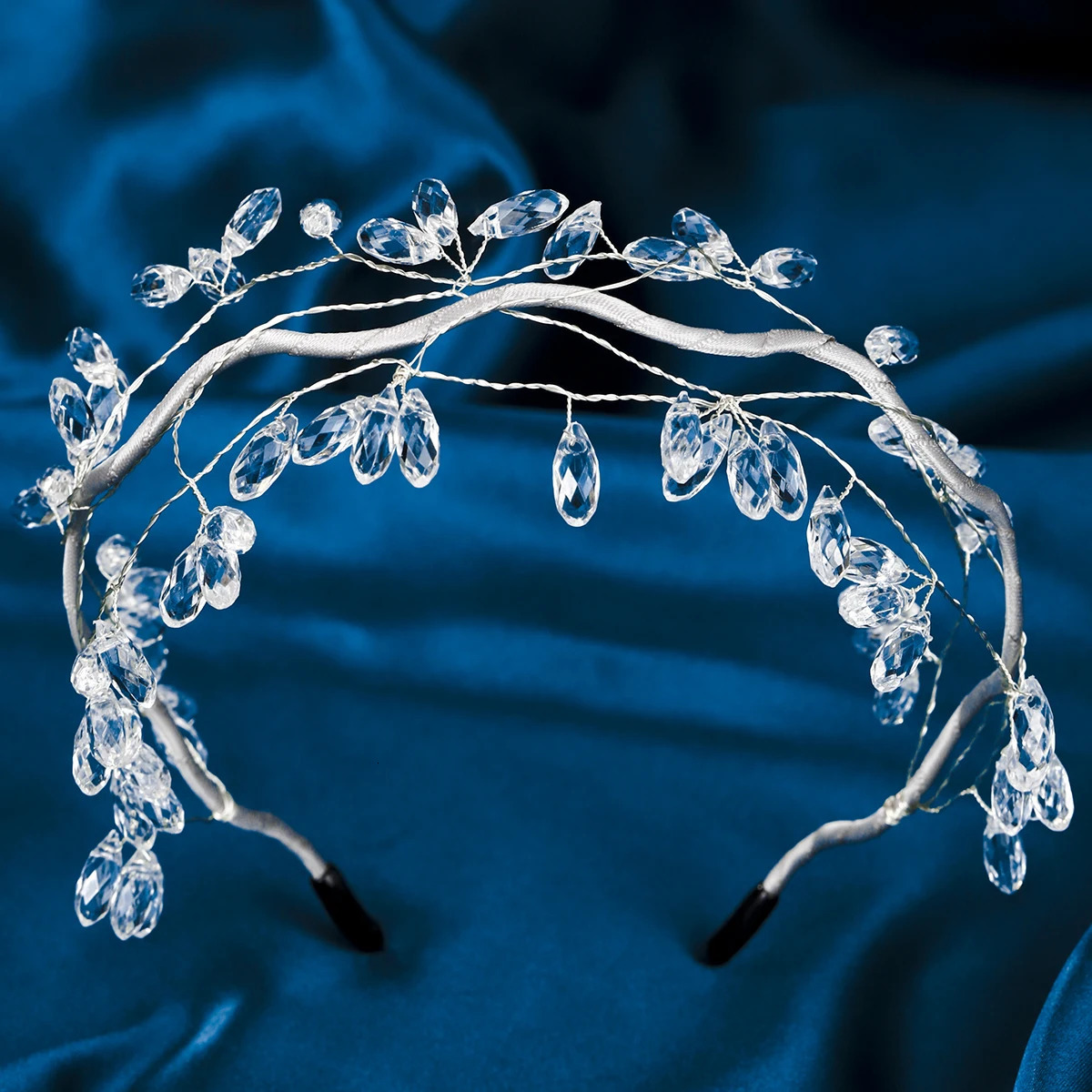 Fashion Sparkling Crystal Classic Beaded Hair Bands Princess Party Headdress Accessories Wedding Bridal Headpieces 250509