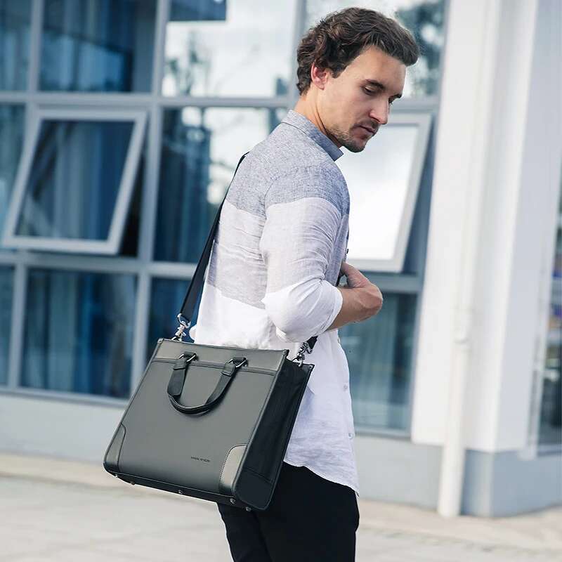 MARK RYDEN Large men's waterproof cross tote bag