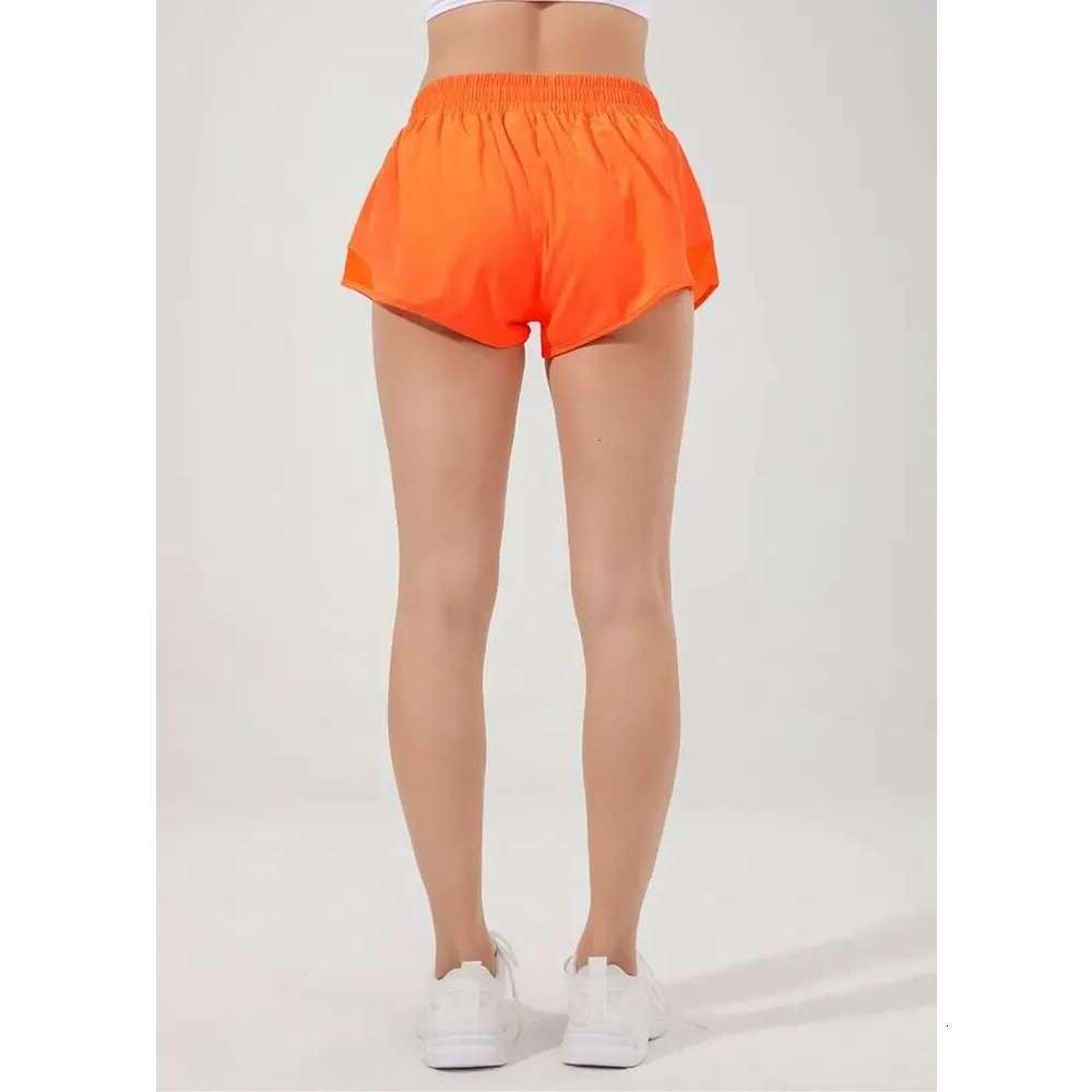 Womens Yoga Shorts Outfits With Exercise Fiess Wear Short Girls Running Elastic Pants Sportswear Pockets 88248