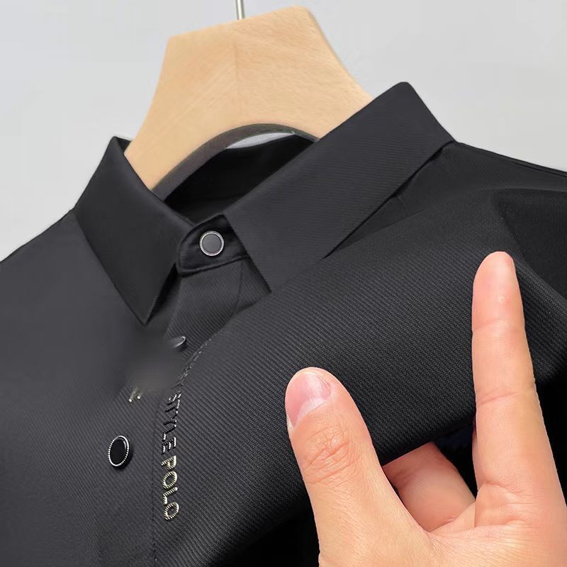 2025 Summer New Men's Breathable Fashion Designer Designs Outdoor Trendy T-shirt Polo Clothing