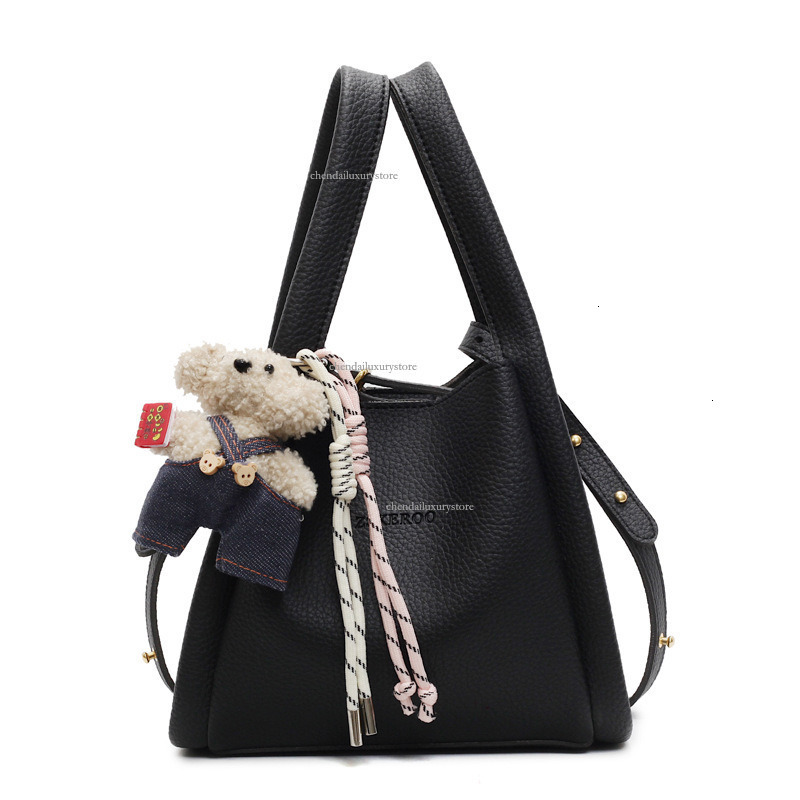 2025 Women's New Shoulder Bag Free Shipping Designer Litchi Pattern Bucket Bag Portable Simple Fashion Handbag 3D Vegetable Basket