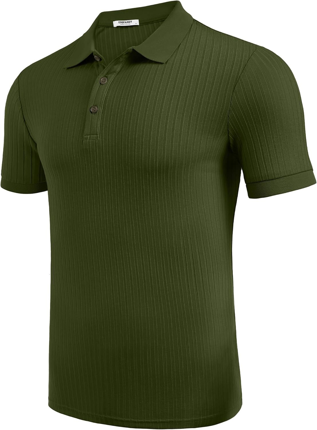 Mens Polo shirt Men's Textured Polo Shirts Short Sleeve Slim Fit Casual Button Polo T-Shirt Summer Collared Golf Shirt Polos shirts tshirt Casual