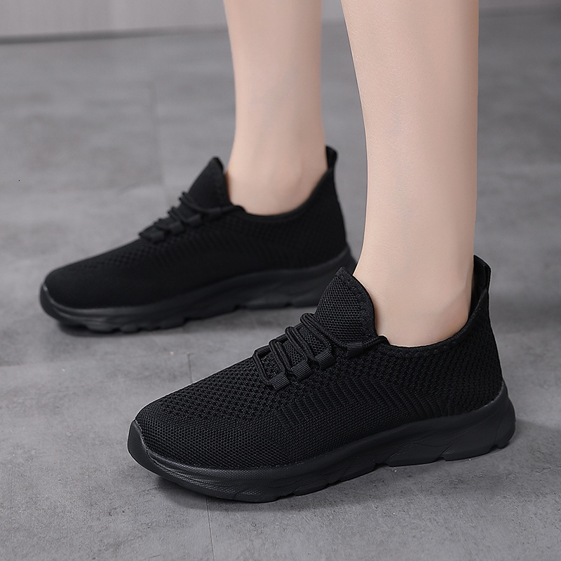 Men S Women S Flyknit Spring Summer Casual Shoes Low Top Mesh Lightweight And Breathable Running White Sports Shoes Couple Ddmysaturn
