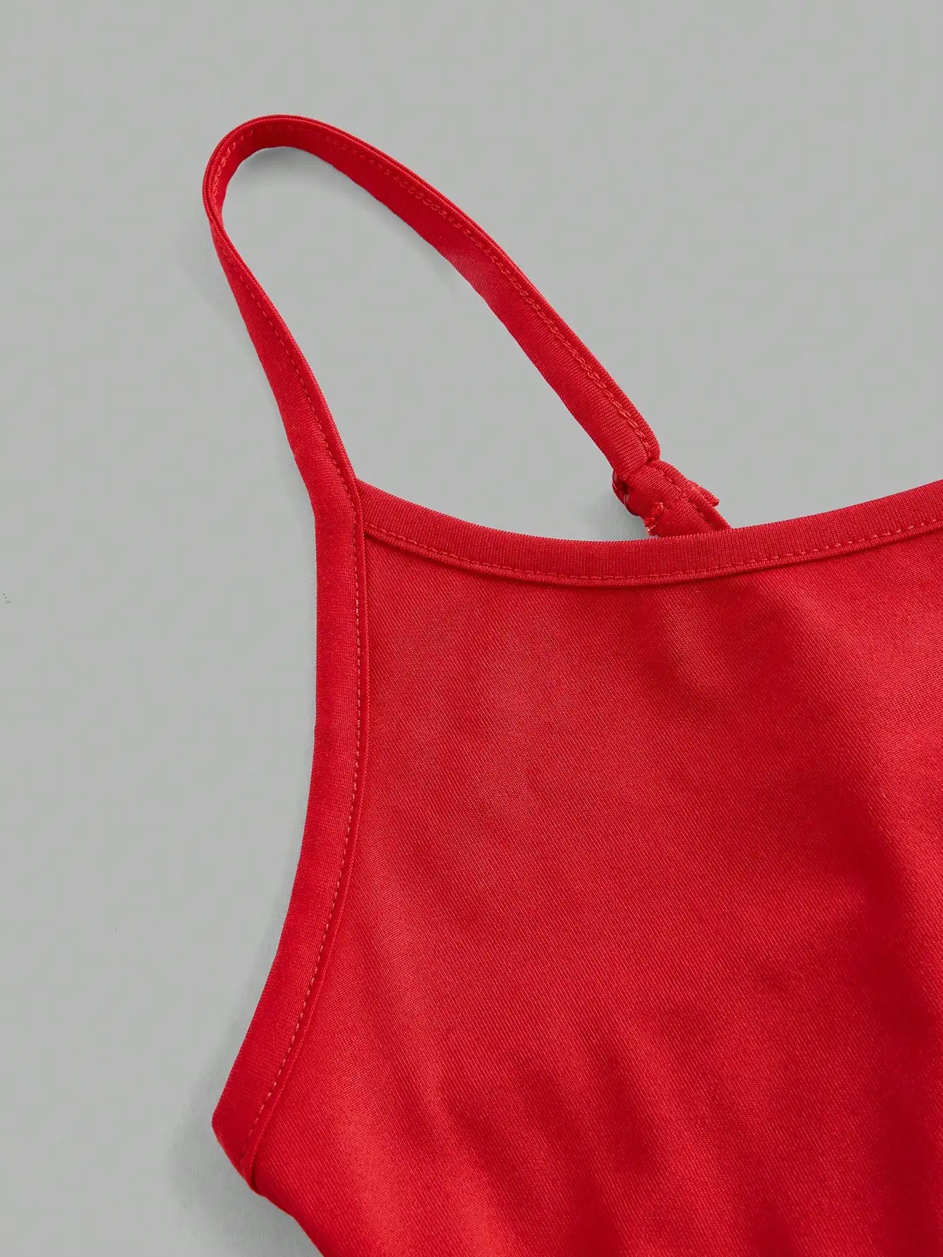 4 pieces solid color vest womens summer sexy shoulder strap basic top sleeveless 250506