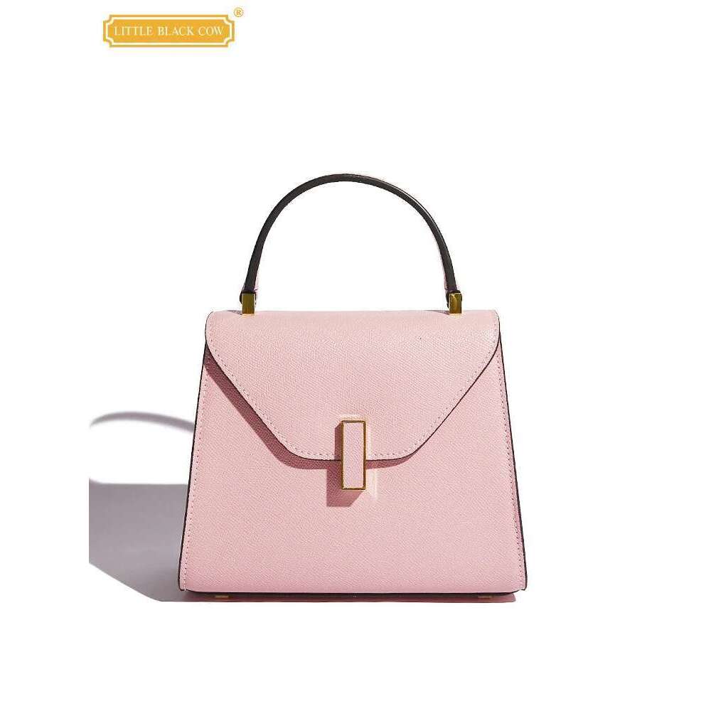 Fashion Women Cow Split Leather Handbag Party Pack Totes Satchels Slung Crossbody Messenger Bag Office Ladies Hasp Shoulder Bags