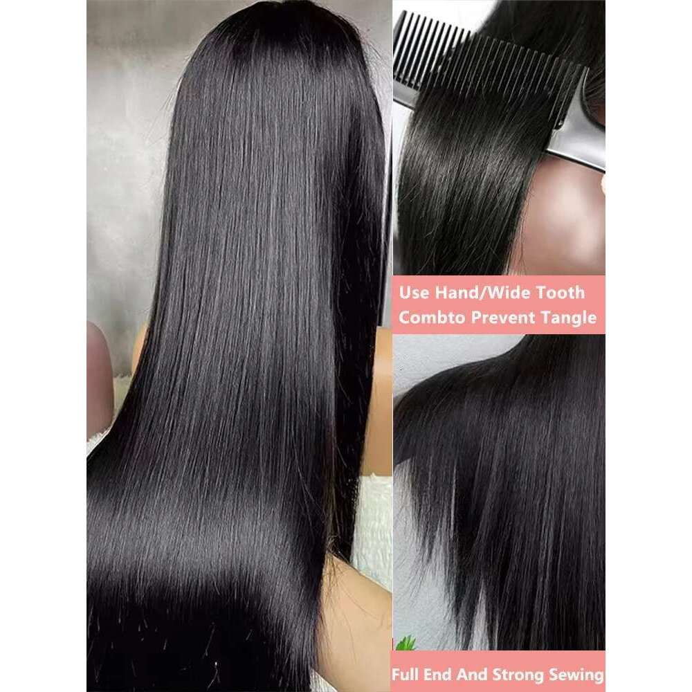 Mossily 300 Density Bone Straight 30 40 Inch 13x6 Front Human Hair 13x4 HD Lace Frontal Wig 5x5 Closure Glueless Wigs