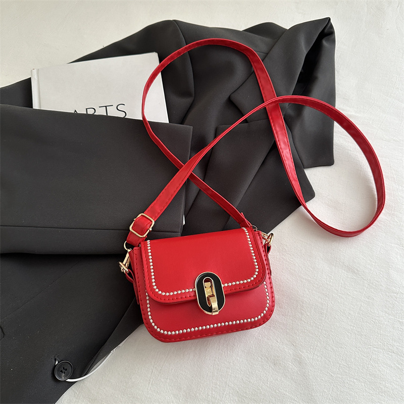 Bag Women's Luxury 2025 New Versatile Shoulder New Free Delivery Designer Bag Texture Crossbody Small Luxury Bag Square Bag Popular This Year Nic