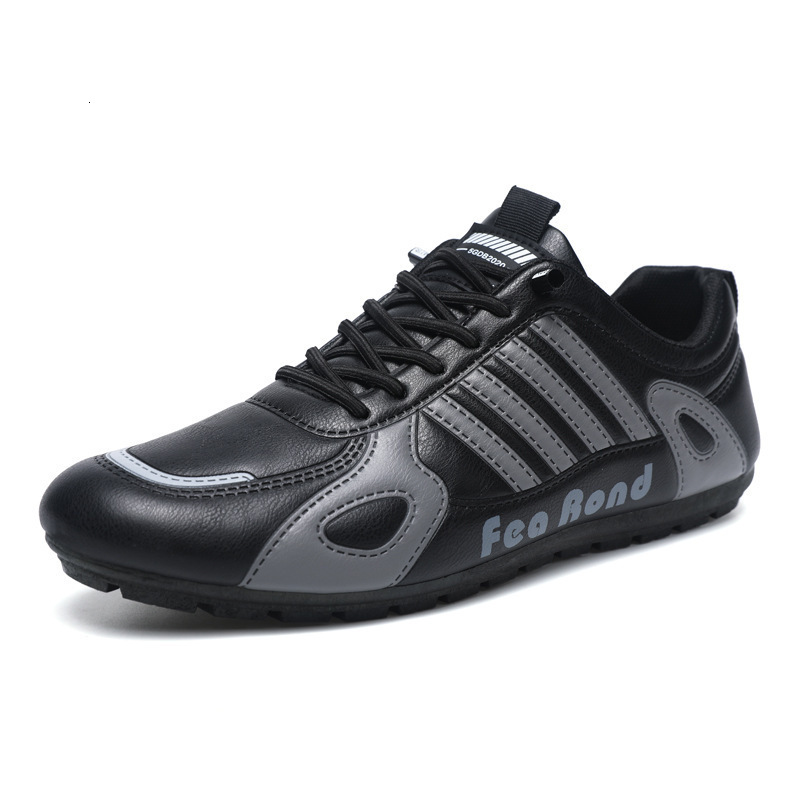 Men's 2025 spring new leather comfortable soft sole breathable casual sports trendy men's shoes