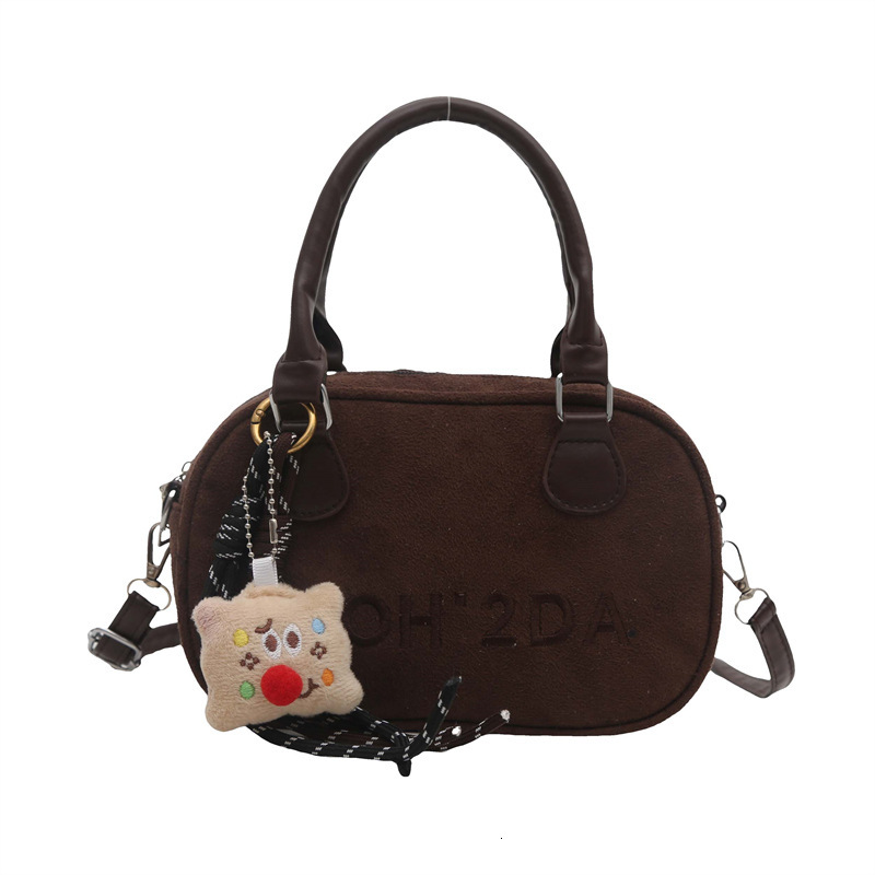 Free Delivery Designer Bag Women's Solid Color Simple Hand 2025 High End Single Shoulder Crossbody Popular This Year Women's Bowling Trend L