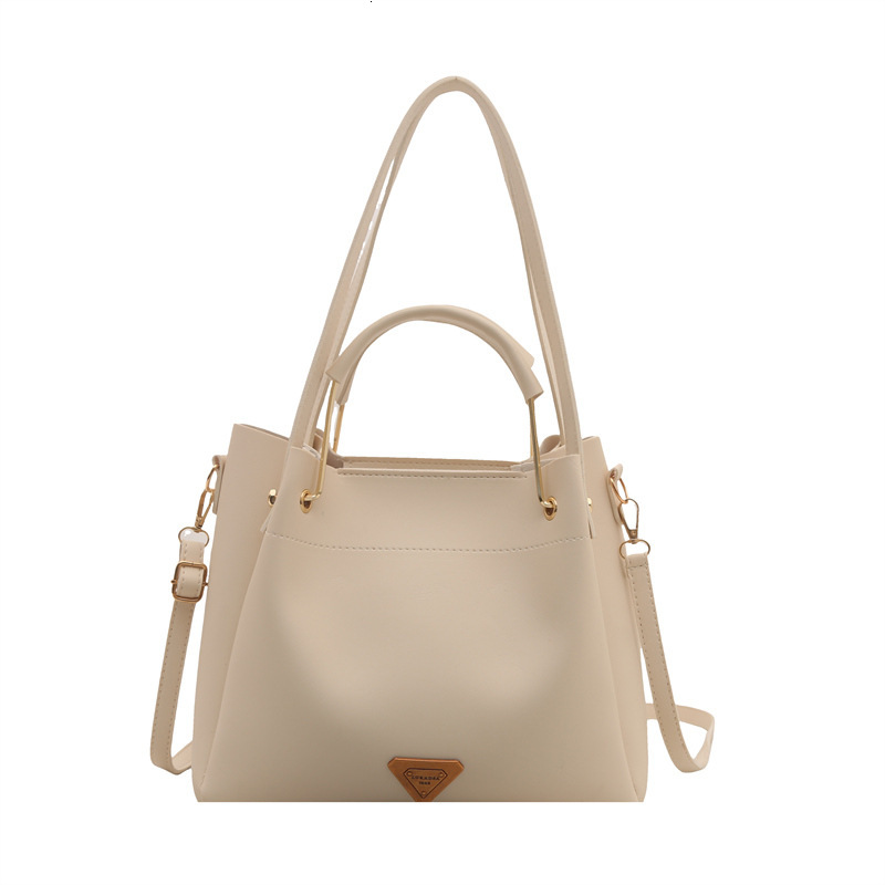 Spring New Women's Fashion Handheld Luxury Bag Bucket With High Quality Texture Single New Free Delivery Designer Bag Shoulder Diagonal Cross Sim