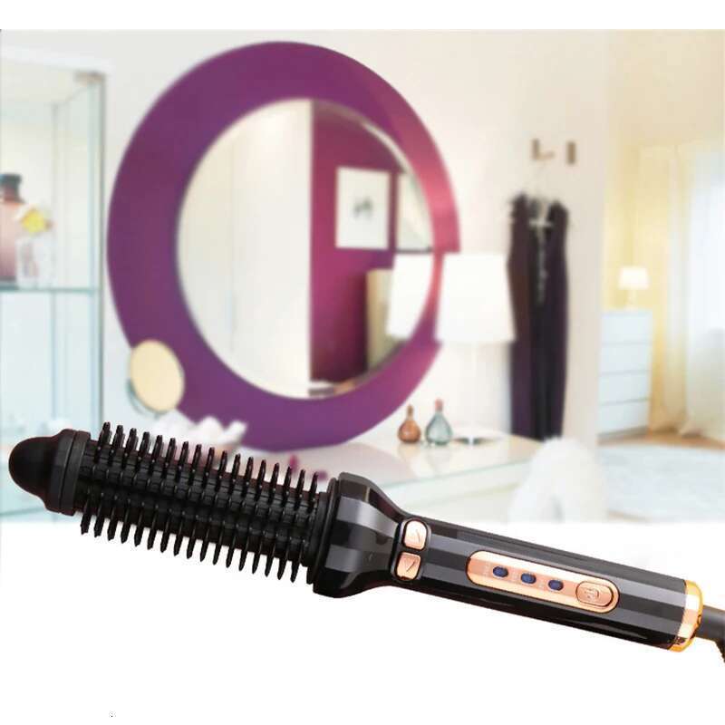 Fast heating ionic Spiral curling iron Custom Auto Curlers Rechargeable Styling Tool Hair Styler brush